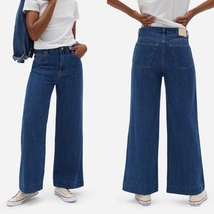 Everlane Summer Wide Leg Jeans Sz 30